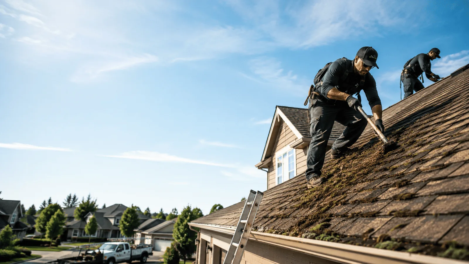 Roof Moss Removal in Lehigh Acres, FL near me